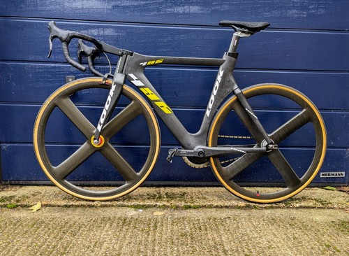 LOOK KG496P VHM Carbon Track Bike Pista Fixed Gear Medium 54cm EXCELLENT RARE - Picture 9 of 21