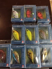 MODEL RT Fish Bait Lure Craw/Dust/Shad/Bluegill/Ghost/Copperhead NEW! H2O Xpress