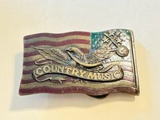 Belt Buckle - Country Music