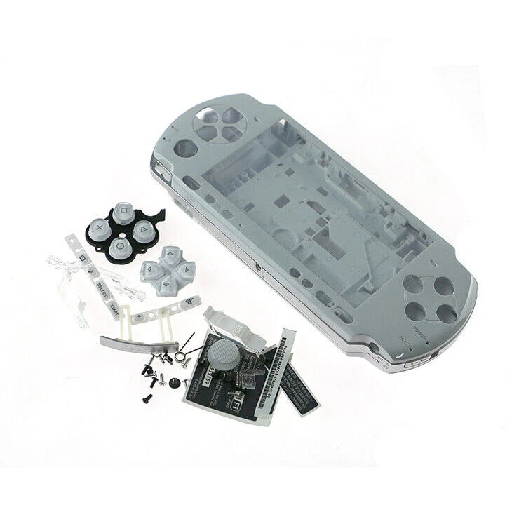 PSP 3000 Faceplate Shell Housing Full Housing Case w/ Buttons - 14 COLORS!!! - Image 2 of 4