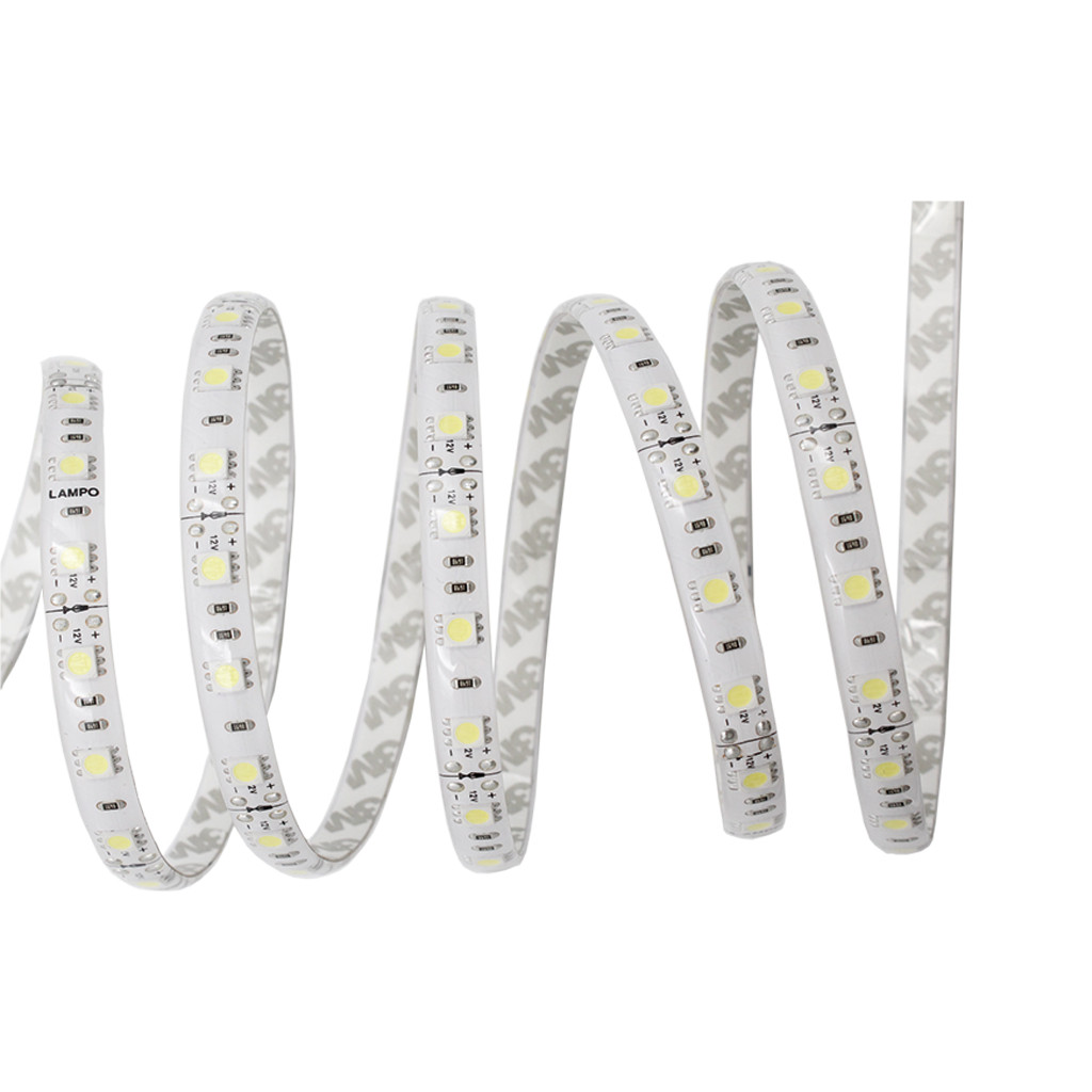 Illuminazione LED Sottopensile Lampo IP64 3000K 12V Striscia 5m