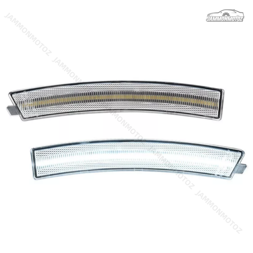 FOR CADILLAC CT4 2020-up Front White LED Side Marker Light Lamp Clear Lens - Picture 2 of 4