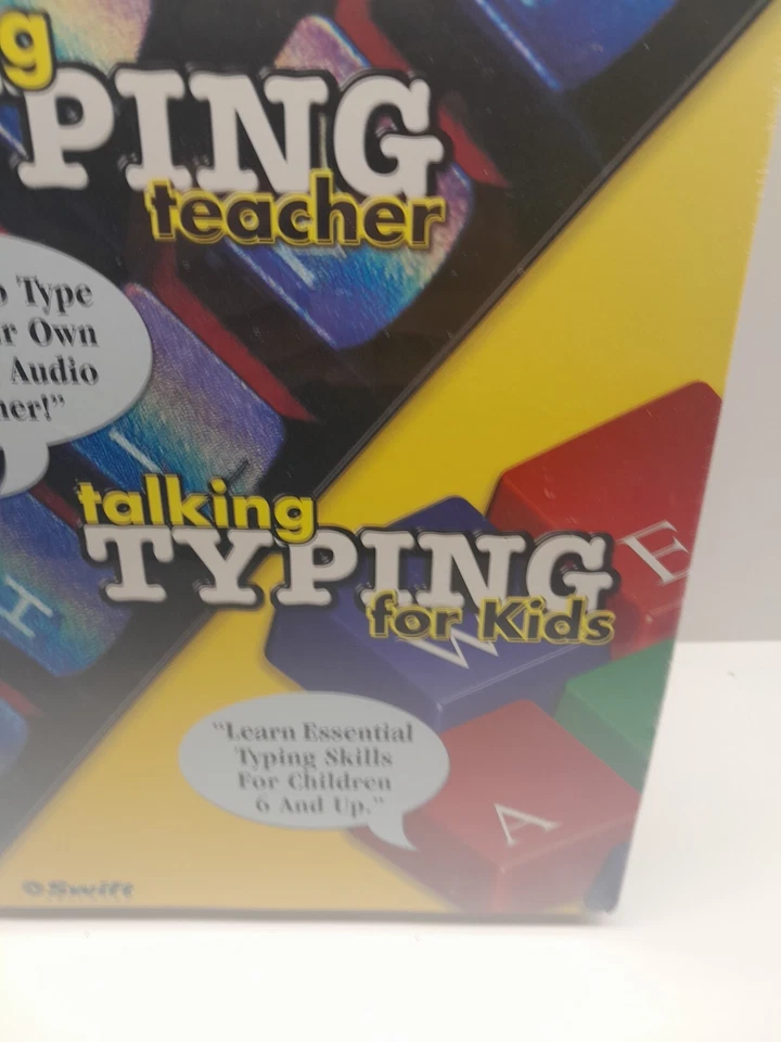 Talking Typing for Kids NEW Sealed CD Software  - Image 2 of 4