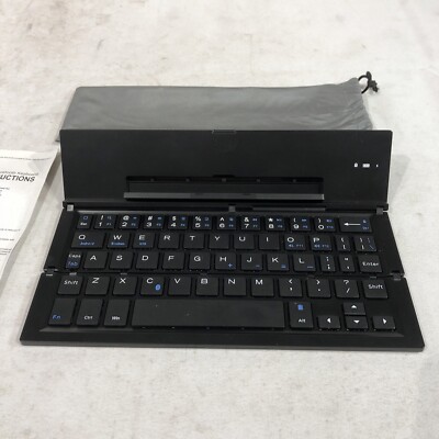 Bluetooth Keyboard Foldable, Portable Folding Wireless Keyboard