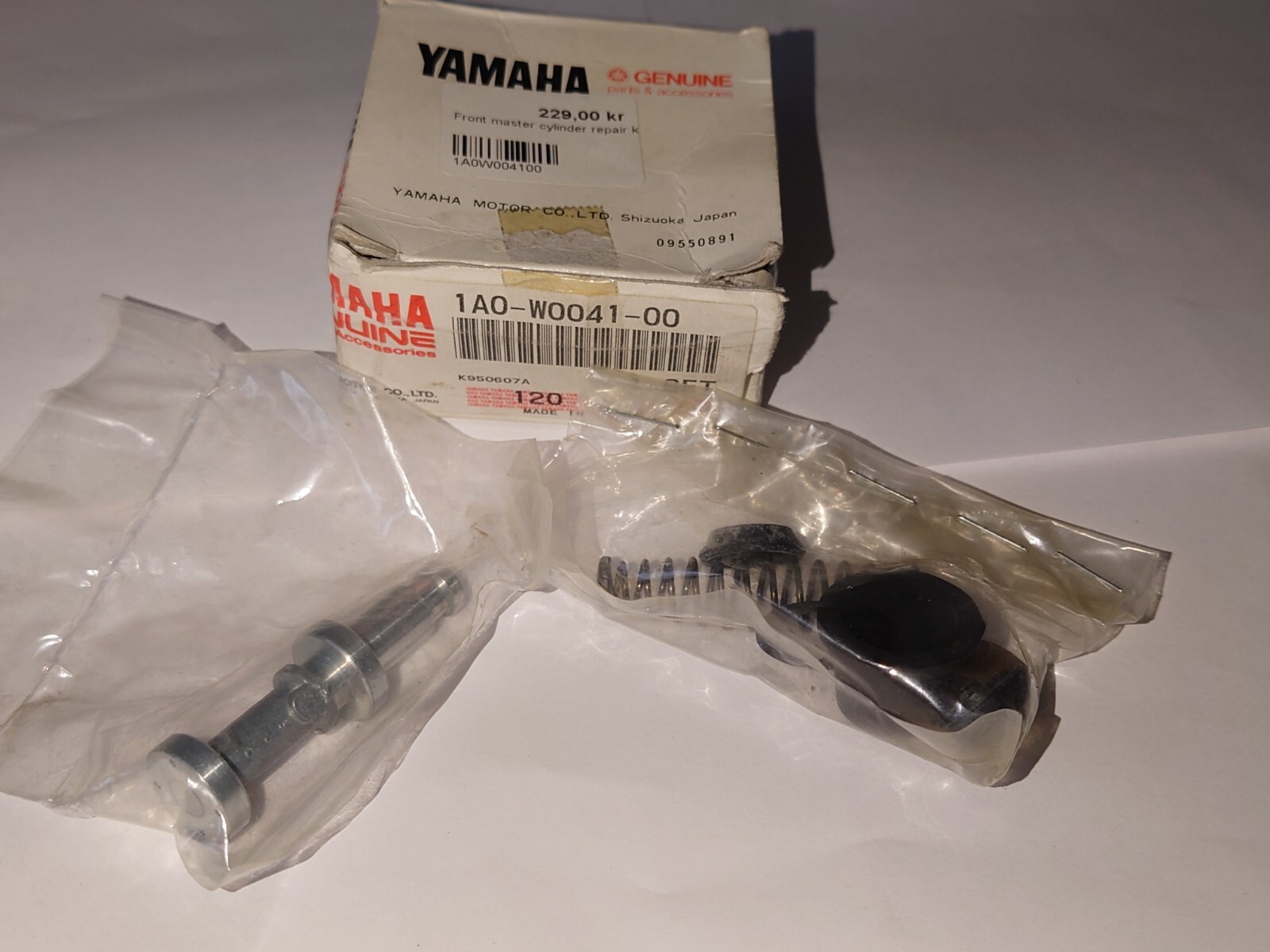 Kit Ricambio Pompa Freno Anteriore Per Yamaha RD350 RD400 TZ125 TX750 XS1, Nuovo - Foto 4