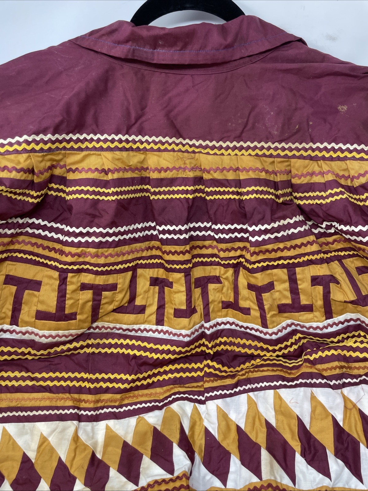 Seminole/Miccosukee Patchwork Quilted Jacket Nati… - image 11