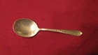 REED & BARTON STERLING SILVER WHEAT CREAM SOUP SPOON NO MONOGRAM