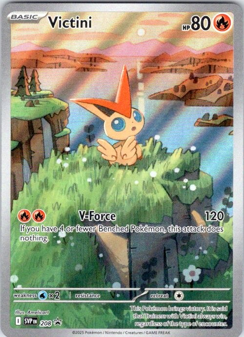 Victini Holo Promo SV: Scarlet & Violet Promo Cards 208 NM