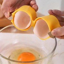 Egg Breaker Egg Cracker Manual Shell Separator Opener 1/3PCS Kitchen Tools U.S