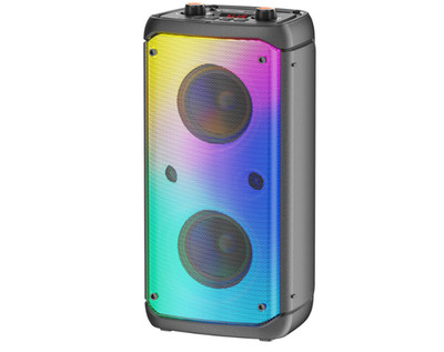 Altavoz Bluetooth inalámbrico, potencia máxima de 80W, subwoofer con graves prof