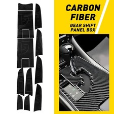 3D Carbon Fiber Sticker Fit 2006 07-12 LEXUS IS250 Gear Shift Box Panel Cover EJ