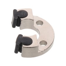 Silver Brass Instrument Repair Tools Horn Valve Kit with Half Moon Rotary Valve