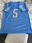 David Montgomery Detroit Lions #5 Signed Football Jersey (Beckett) — photo 3