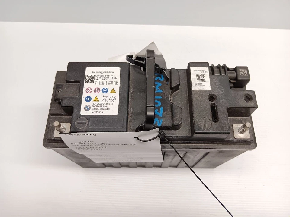 GENUINO BMW 12V LITIO DOBLE SISTEMA DE ALMACENAMIENTO 10AH Acumulador 10AH 132Wh 5A4AF23- Foto 4 de 4