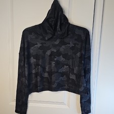 Yogalicious Women's Lux Gray Hoodie Size M NWT