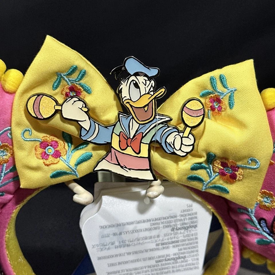 Diadema Oreja Disney 100 Aniversario Pato Donald Los Tres Caballeros 2023 Foto 2 de 4