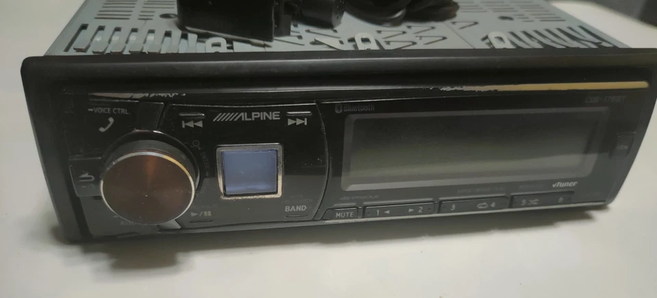 Autoradio Alpine CDE 178 bt Top Di Gamma Bluetooth CD MP3 USB 3 PRE OUT 4 VOLT - Immagine 3 di 4