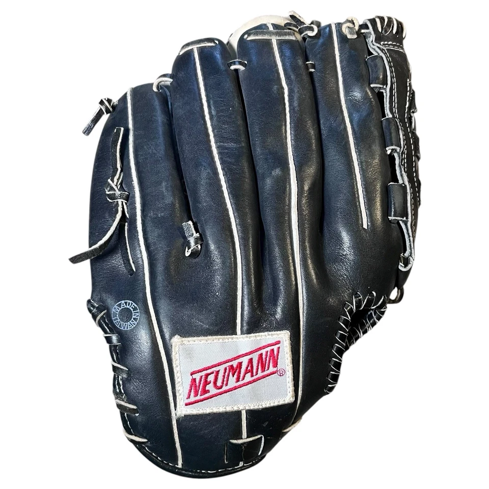 Guante de béisbol vintage Neumann Target Series RHT TA125 USADO EN EXCELENTE ESTADO Foto 3 de 4