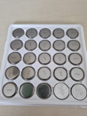CR2032 Batterie, Lithium Knopfzelle 3 Volt, 25 Stück, Button Cell
