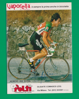CYCLING cycling card DA SILVA ACACIO team POLTI VAPORELLA signed