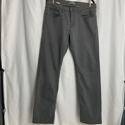 Celio C5 Regular Jeans Mens Sz 34x34 Gray Denim Fit Straight Pre Owned