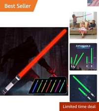 Ultimate Cosplay Sword: 7 Color Light-Up Saber with Realistic Sounds for Parties