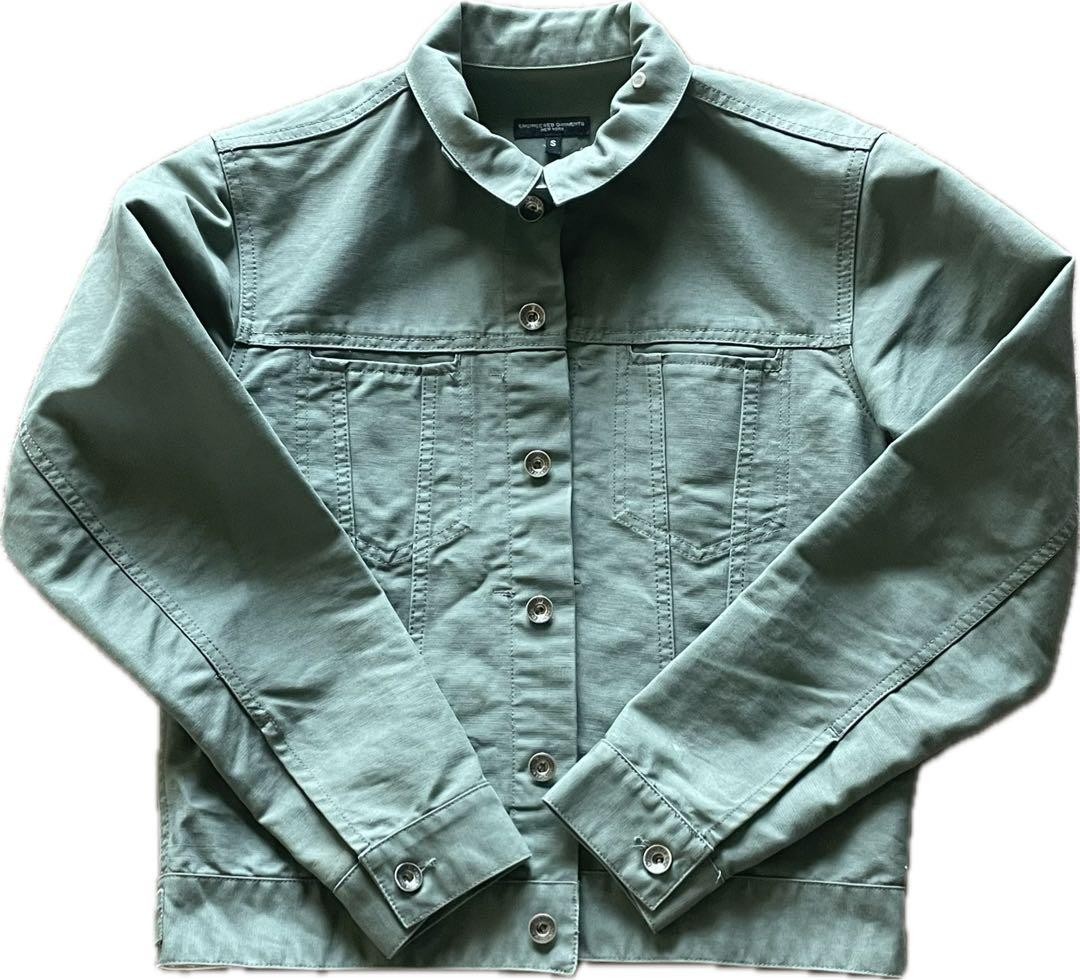 Engineered Garments 3rd Type Trucker Jacket Khaki… - image 2
