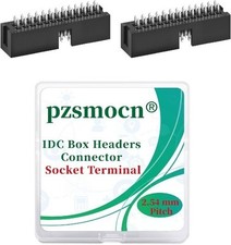 IDC 2x13 Double Row 2.54mm Pitch JTAG ISP 26 Pin Straight Pin Header Connector