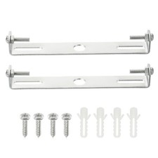 2 Set Ceiling Light Plate 120x18x17mm Light Fixture Chandelier Mounting Bracket
