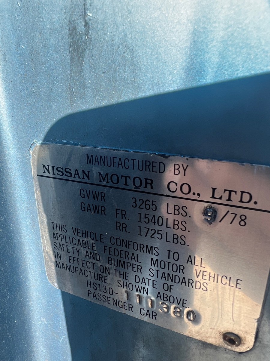 Factory Nissan Datsun 280zx Fuel Vapor Charcoal Canister EVAP OEM