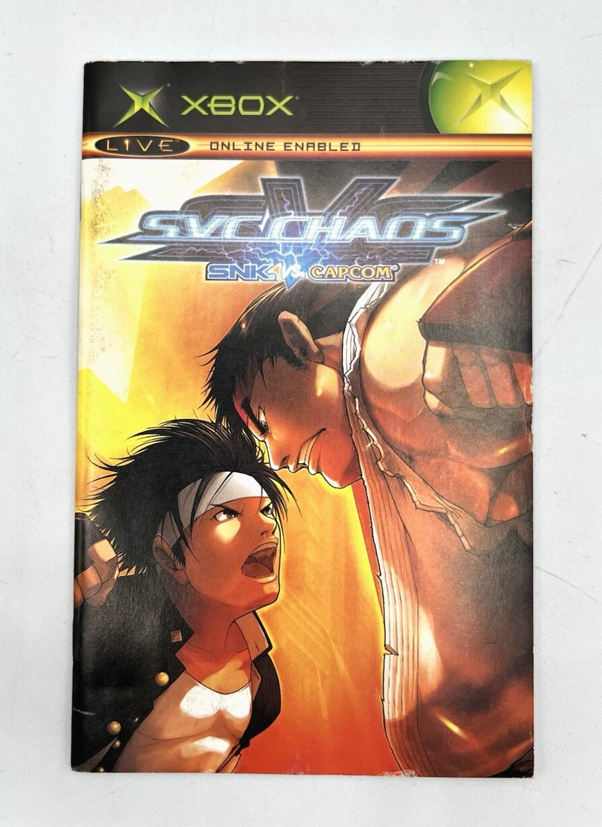 Jeu Microsoft XBOX SVC Chaos SNK VS Capcom complet