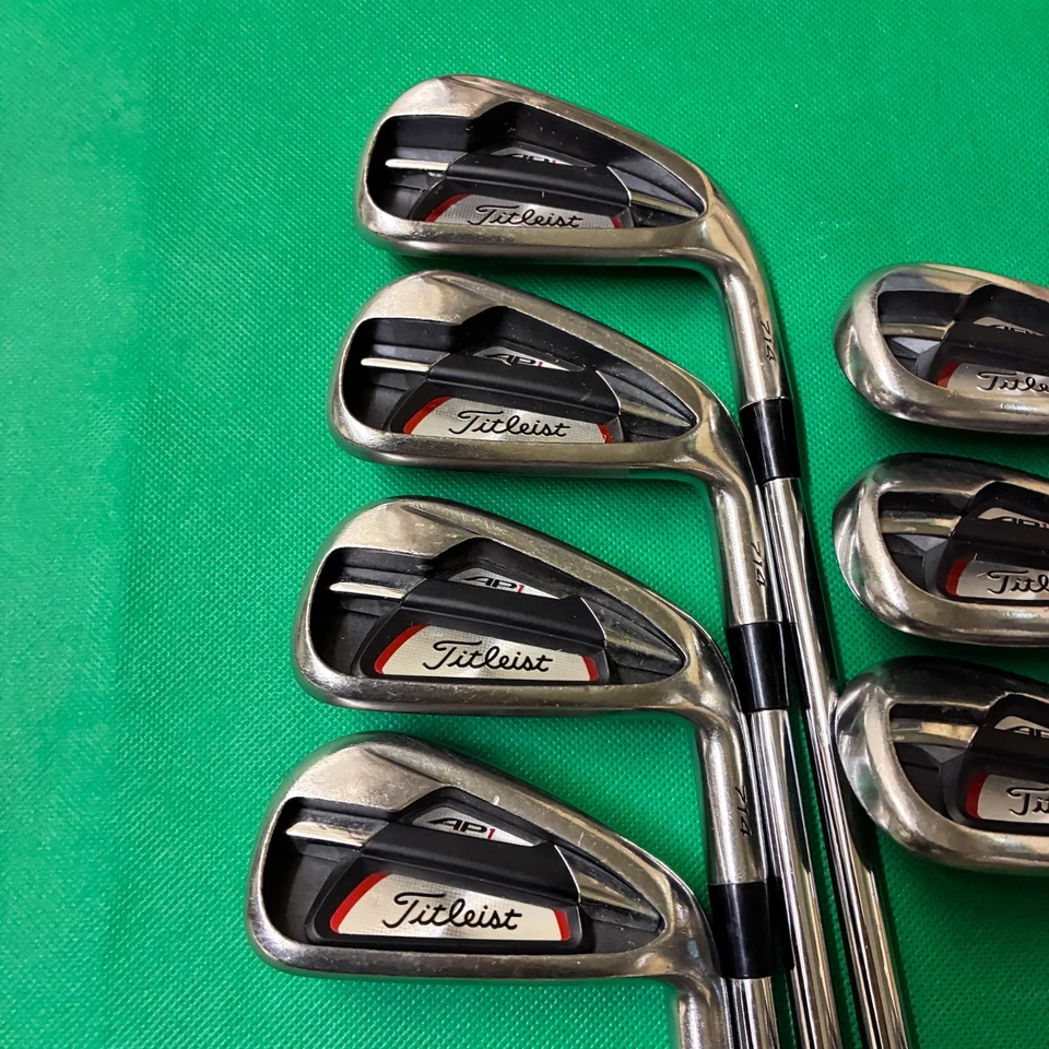 Titleist AP1 714 Iron Set 7pcs 4-Pw Flex S Stiff Dynamic Gold S200 - Image 3 of 4