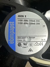 NEW Ebmpapst 4606 X Heavy Duty Fan 20W 115V Ships Free Ah7