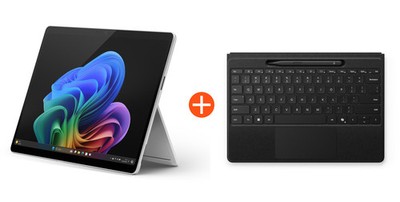 Microsoft Surface Pro (11. Edition) Copilot+ PC 13'' OLED 2in1 Platin Snapdrag...