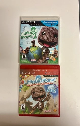 Little Big Planet 1&2 PS3 Both CIB Tested Working