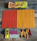 VINTAGE 1967-68 REDLINE HOT WHEELS DOUBLE DARE RACE ACTION SET + EXTRAS