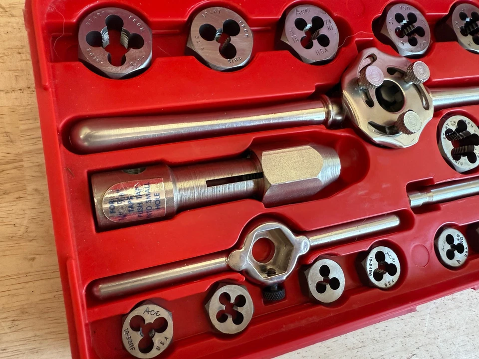 Ace Super Hex Tap And Dies Set SAE No. 606 - Image 4 of 4