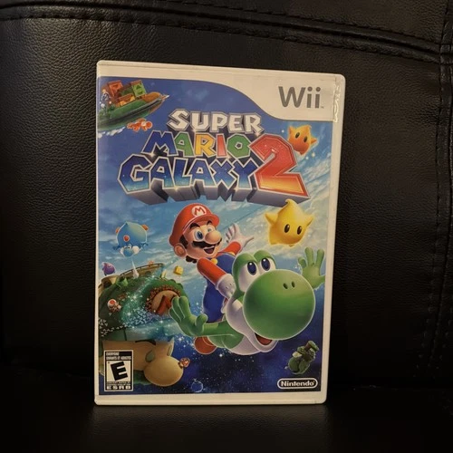 Super Mario Galaxy 2 (Nintendo Wii, 2010) W/ Manual