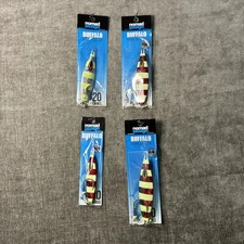 NOMAD DESIGN LURES - Lot Of 4 - Buffalo - Flash Fall Jig  NEW      50% OFF  (AM)