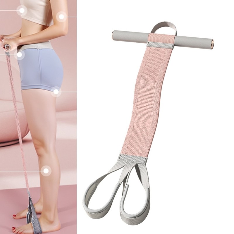 Pedal Resistance Band Sit Up Puller Rope
