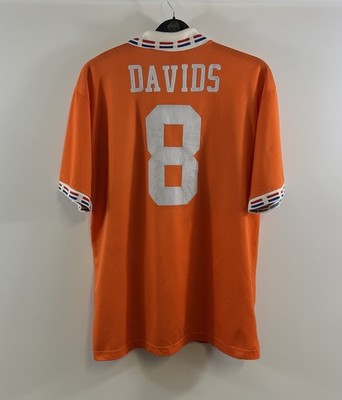 Holland Davids 8 Home Football Shirt 1996 Adults Large Lotto I750