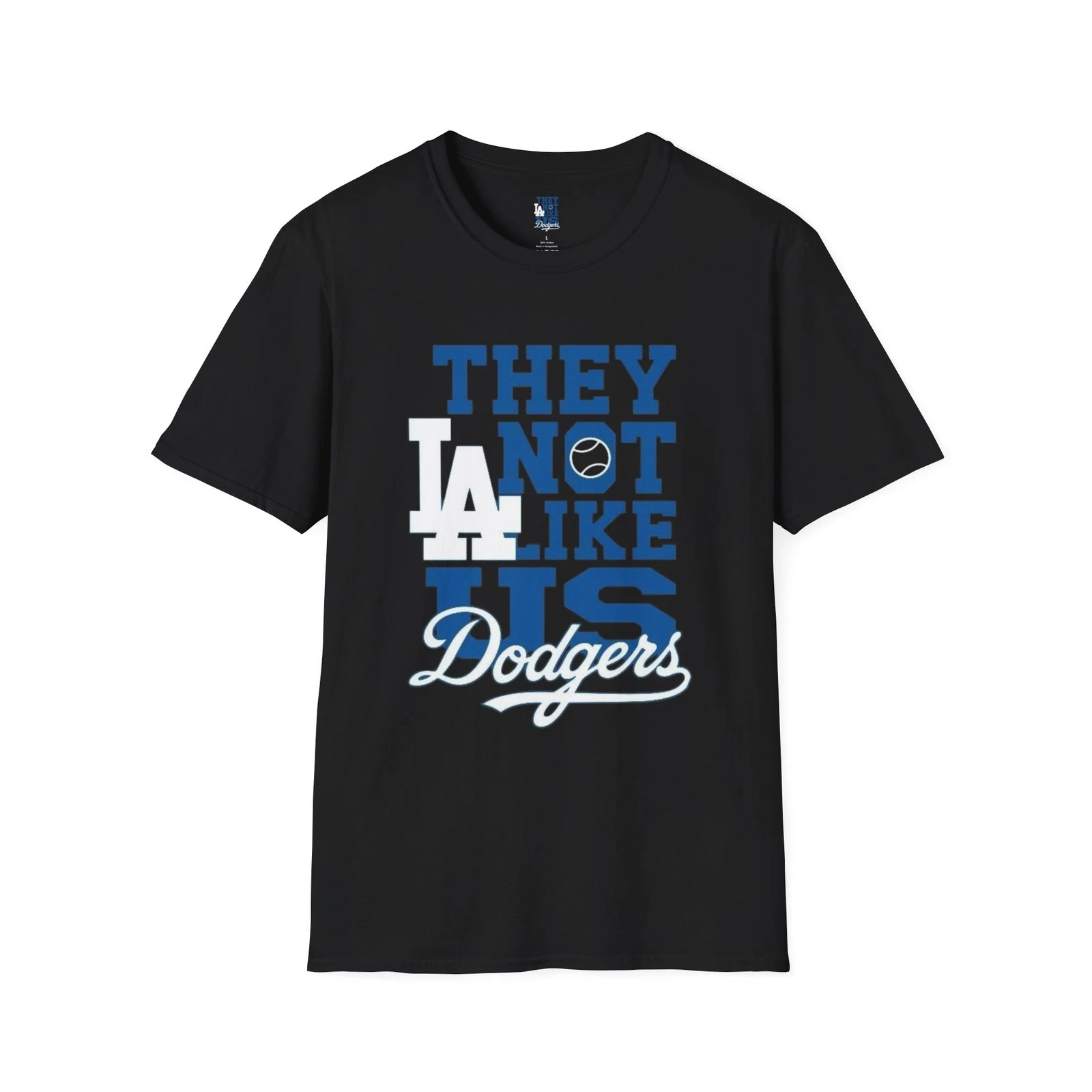 LA Dodgers World Series Champions Unisex T-Shirt, Los Angeles Baseball Fan Gift