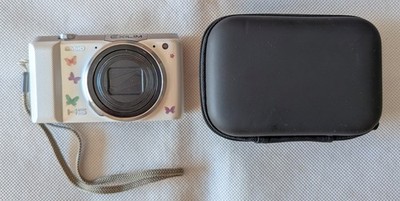 Casio Exilim EX-ZR850 Digital Camera – 8GB Card + Case – White
