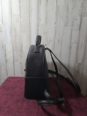 Kate Spade New York Small Black Brushed Leather Backpack 8.5  display picture 2