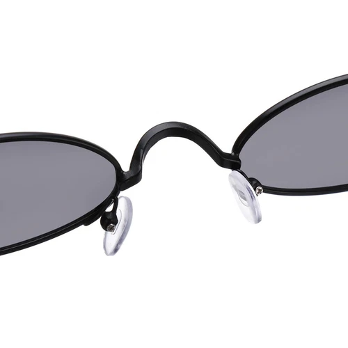 Fashion Retro Small Oval Sunglasses Vintage Shades Sun Glasses Men Women - Picture 4 of 20