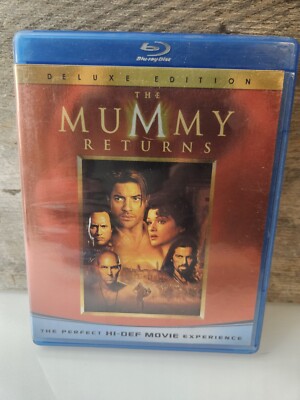 The Mummy Returns (Blu-ray Disc, 2008) LIKE New Disc! THE ROCK!