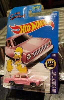 2016 HOT WHEELS HW SCREEN TIME #112 THE SIMPSONS FAMILY CAR