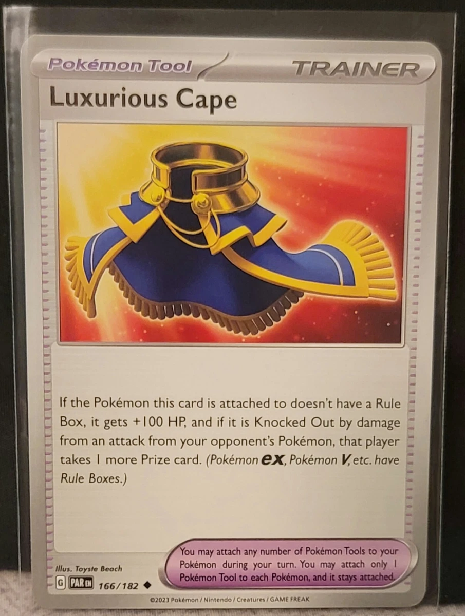 luxurious cape pokemon card value Luxurious Cape - Paradox Rift