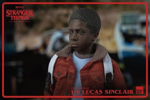 Stranger Things Figura 1/6 Lucas Sinclair 23 cm ThreeZero - Imagen 10 de 13
