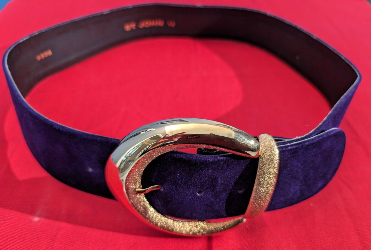 Vintage ST John Red Belt Vintage St. John Waist Belt, Size 4/28 main image 2